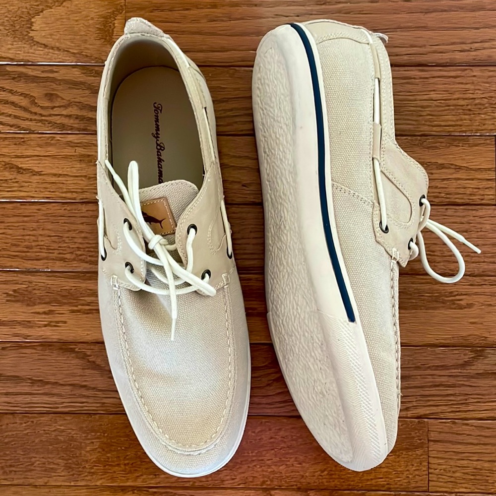 BRAND NEW Tommy Bahama Calderon Canvas Shoe Size 14W